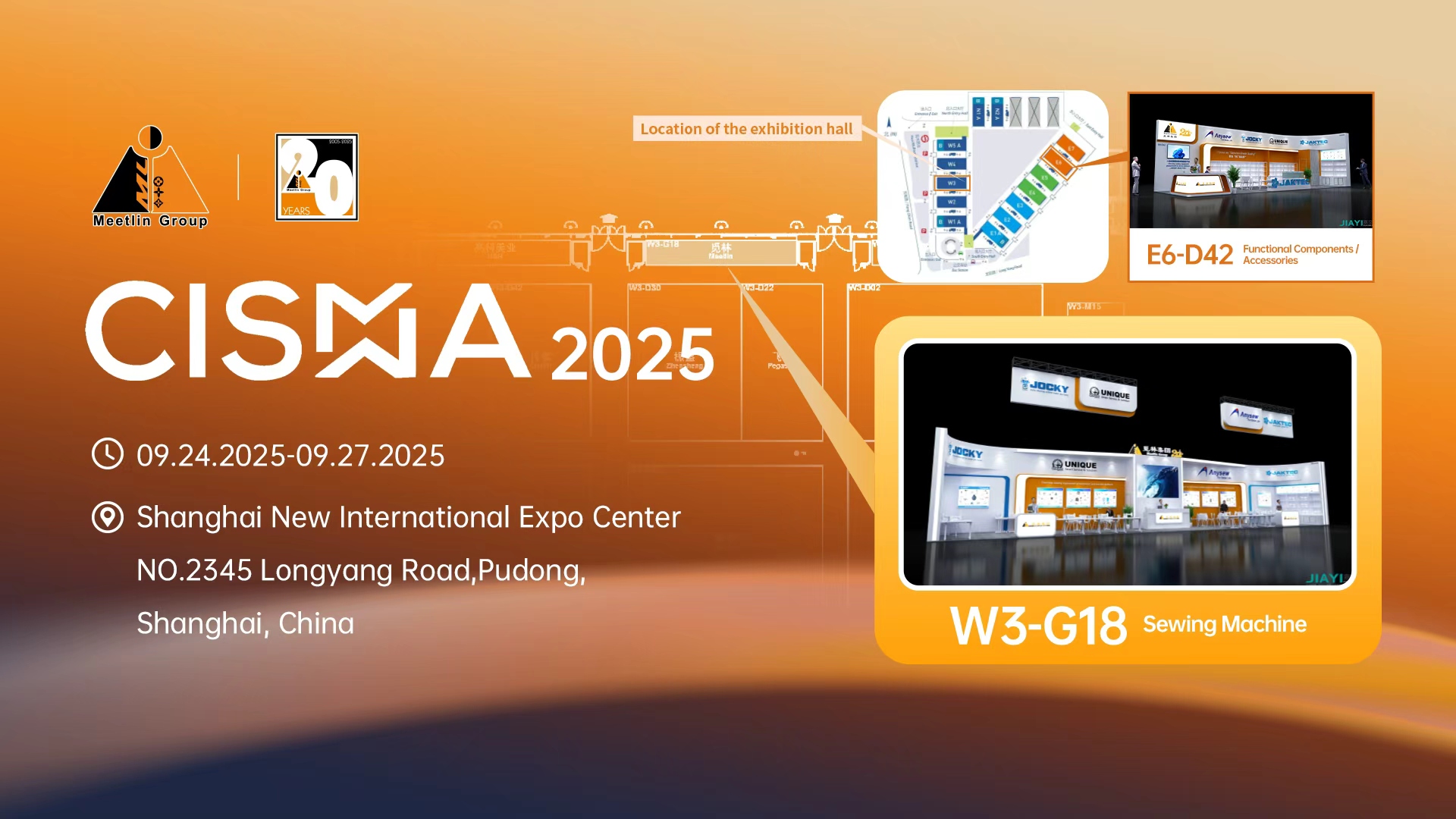 Opening Day | Meetlin Group at CISMA 2025!
